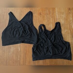 Kindred Bravely French Terry Racerback Nursing & Sleep Bra (2) - Large